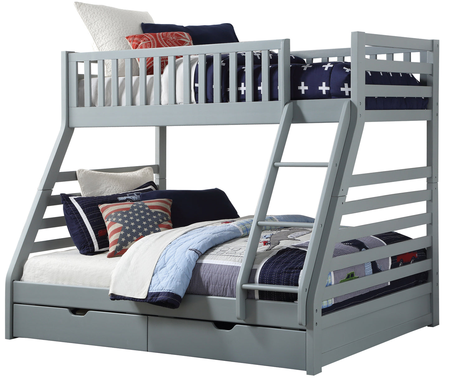 States Triple Wooden Bunk Bed