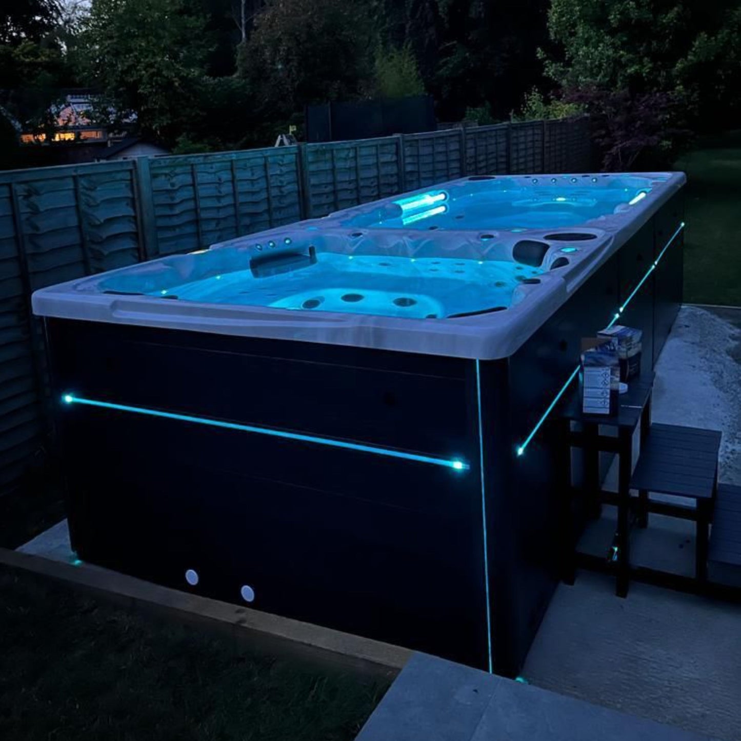 Vesta 5.8m Swim Spa: Transform Your Garden with Luxury and Relaxation