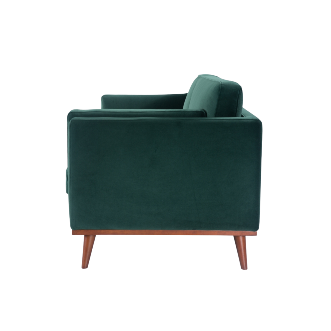 Mickey 2 seat Sofa in Emerald Green Velvet