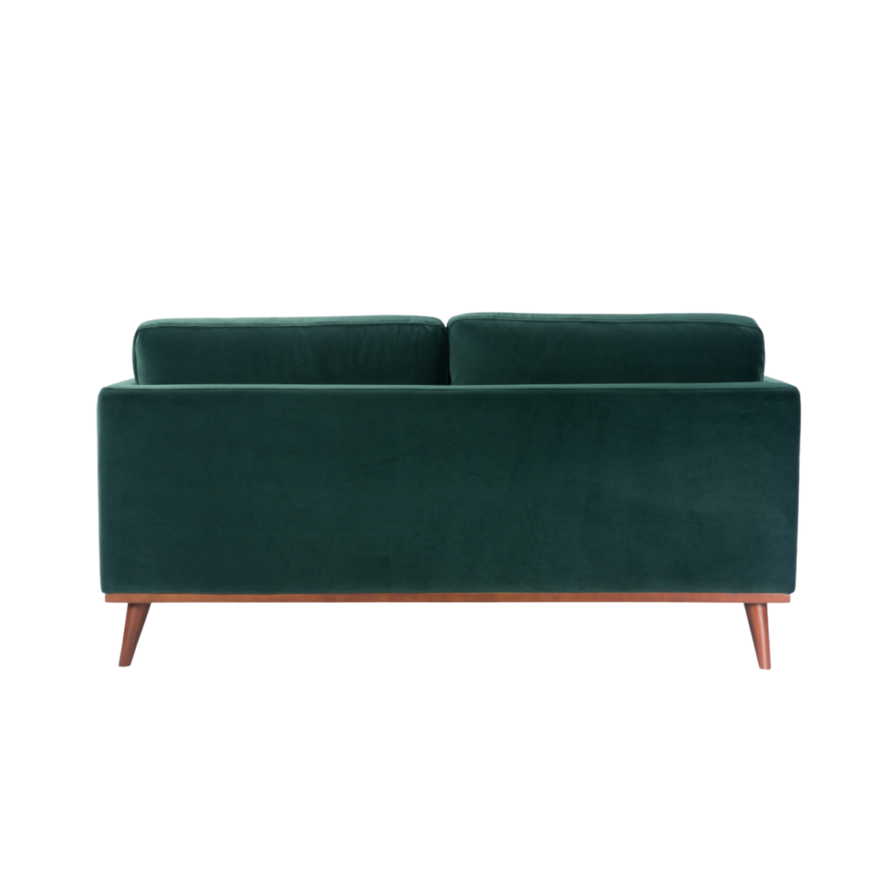 Mickey 2 seat Sofa in Emerald Green Velvet